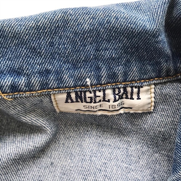 Vintage Angel Bait Mickey Mouse denim jacket 14Y - Picture 6 of 7